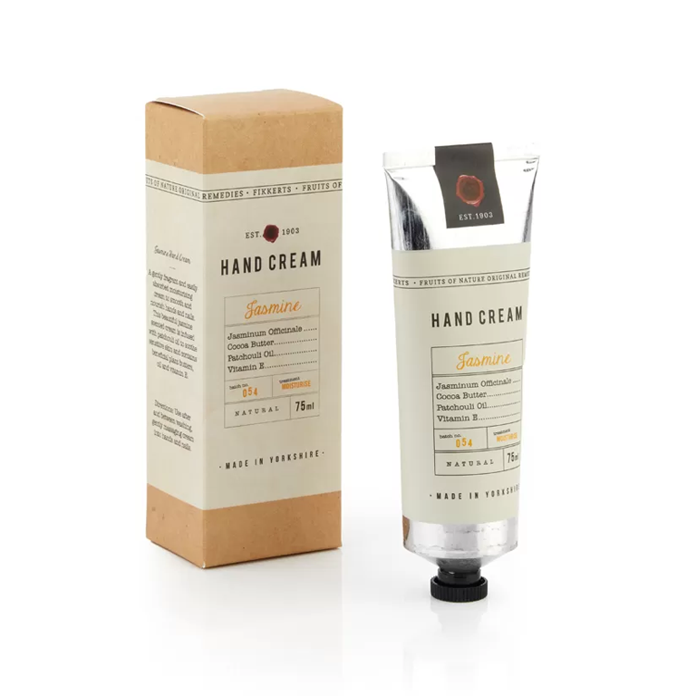 Fikkerts Fruits of Nature Hand and Nail Cream - Jasmine