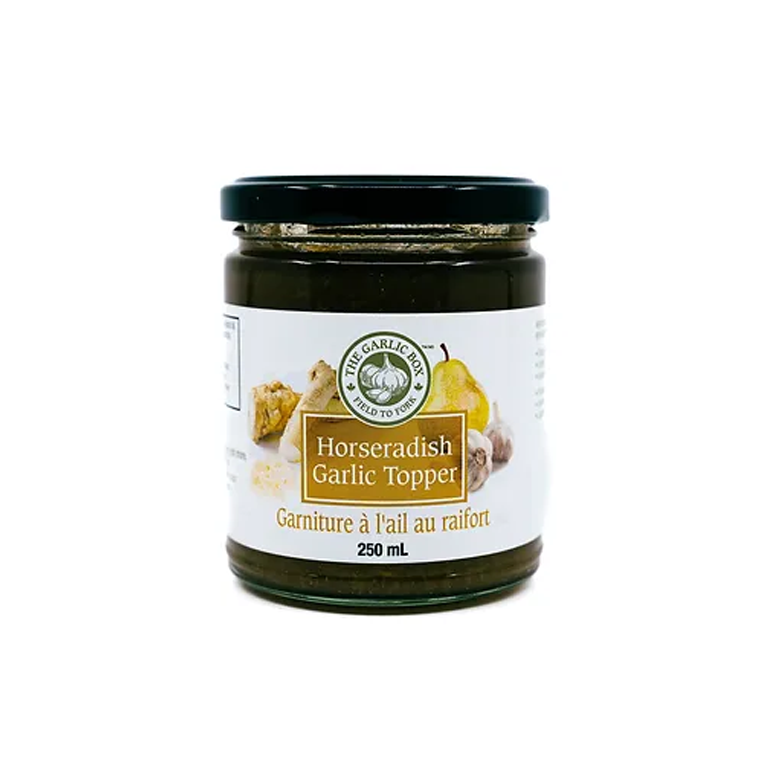 The Garlic Box Horseradish Garlic Topper