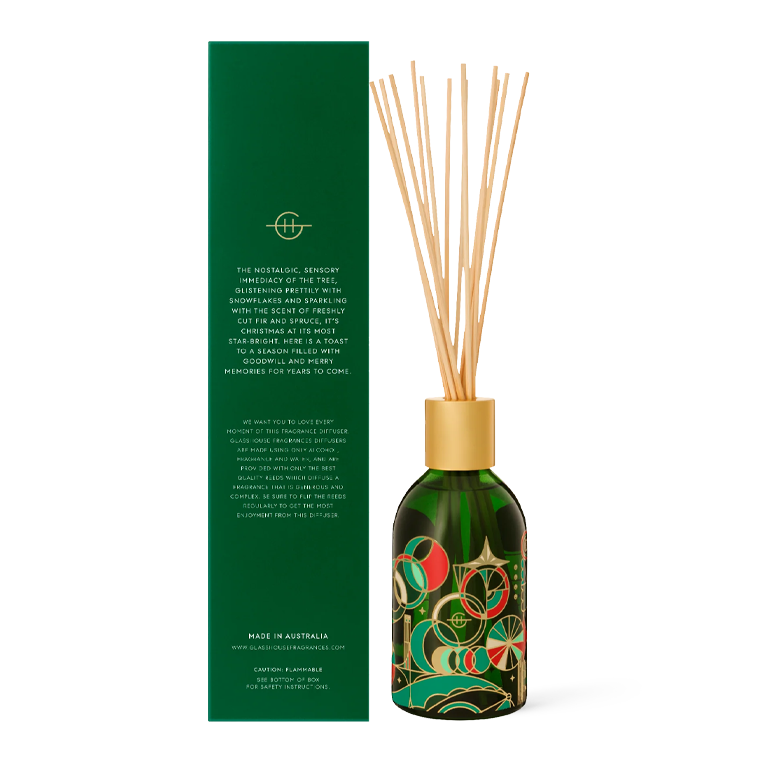 Glasshouse Fragrances Diffuser - Winter Wonderland
