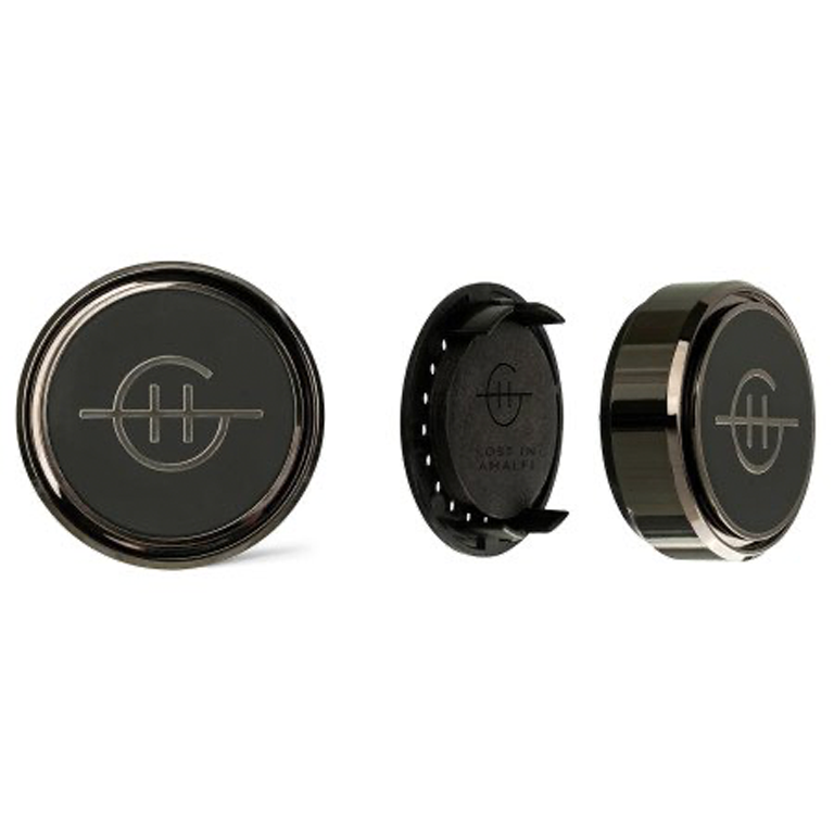 Glasshouse Fragrances Car Diffuser - Black with Lost in Amalfi