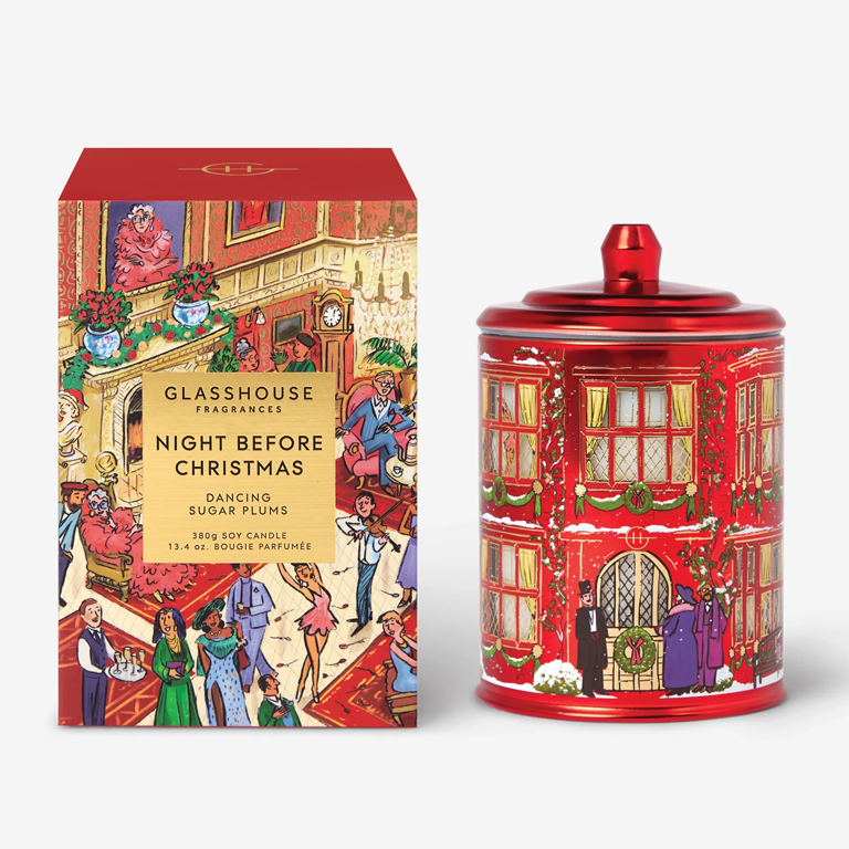 Glasshouse Fragrances Candle 380g - Night Before Christmas