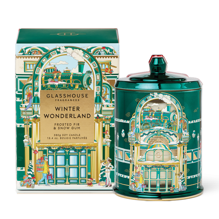 Glasshouse Fragrances Candle 380g - Winter Wonderland