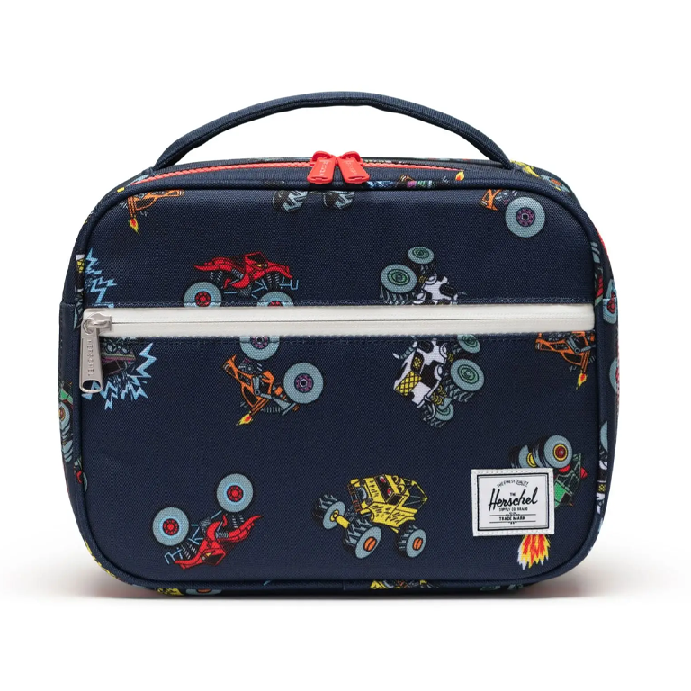 Herschel Supply Co. Pop Quiz Lunch Box Little - Monster Trucks