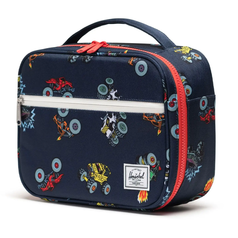 Herschel Supply Co. Pop Quiz Lunch Box Little - Monster Trucks