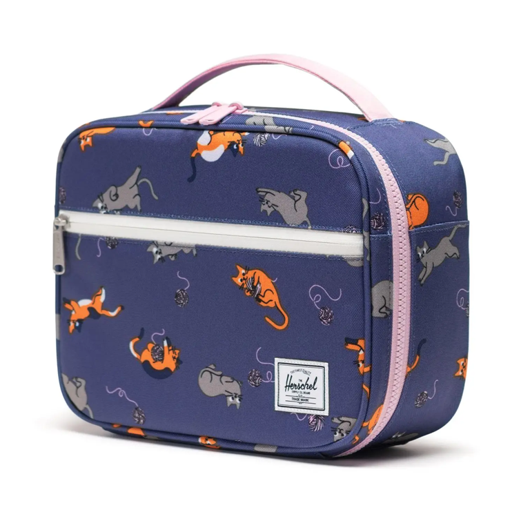 Herschel Supply Co. Pop Quiz Lunch Box Little - Playing Cats