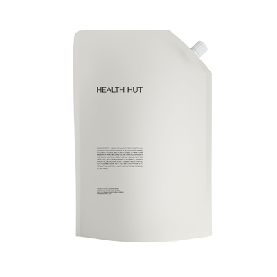 Health Hut Hand Soap & Body Wash Refill - Vetiver, Black Pepper & Peru Balsam