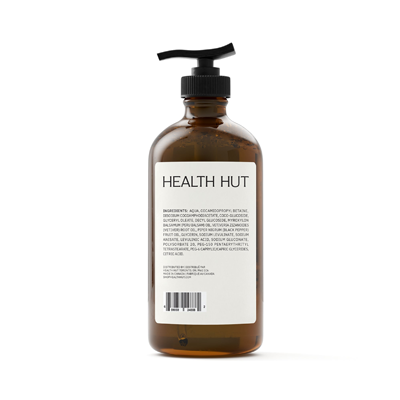 Health Hut Hand Soap & Body Wash - Vetiver, Black Pepper & Peru Balsam