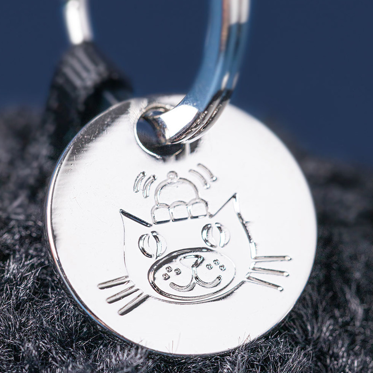 Jellycat Amuseables Black Hole Bag Charm