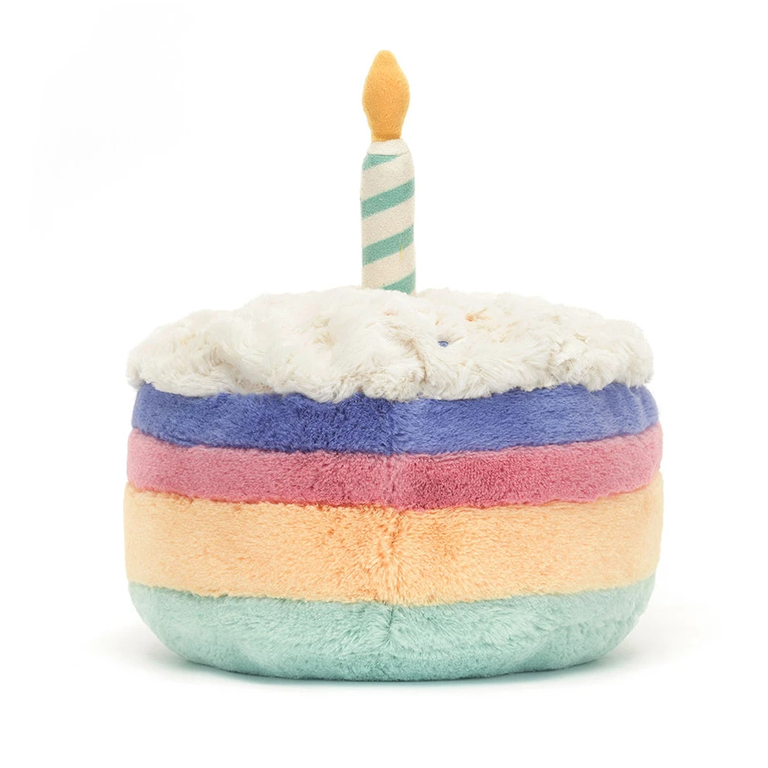 Jellycat Amuseables - Rainbow Birthday Cake