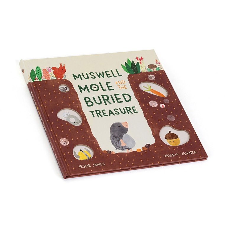 Jellycat Book - Muswell Mole and the Buried Treasure