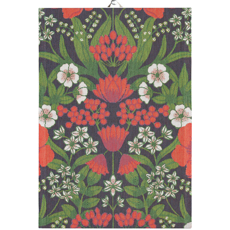 Ekelund Tea Towel - Julblommor