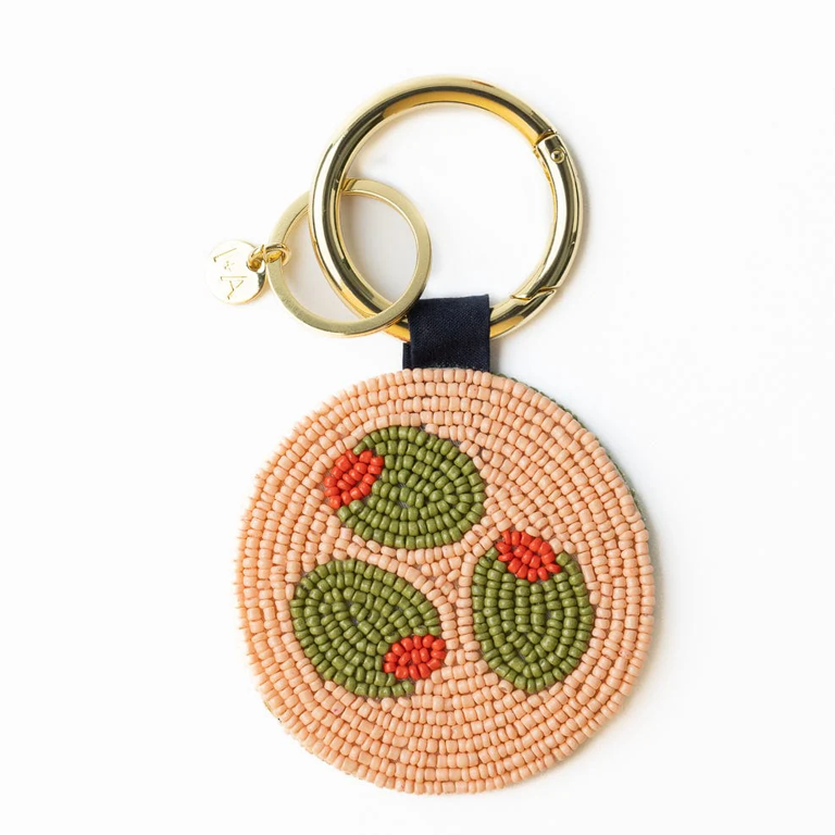 Ink&Alloy Bag Charm/Key Ring - Olives