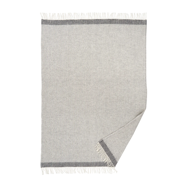 Klippan Throw - Rib Grey/Slate