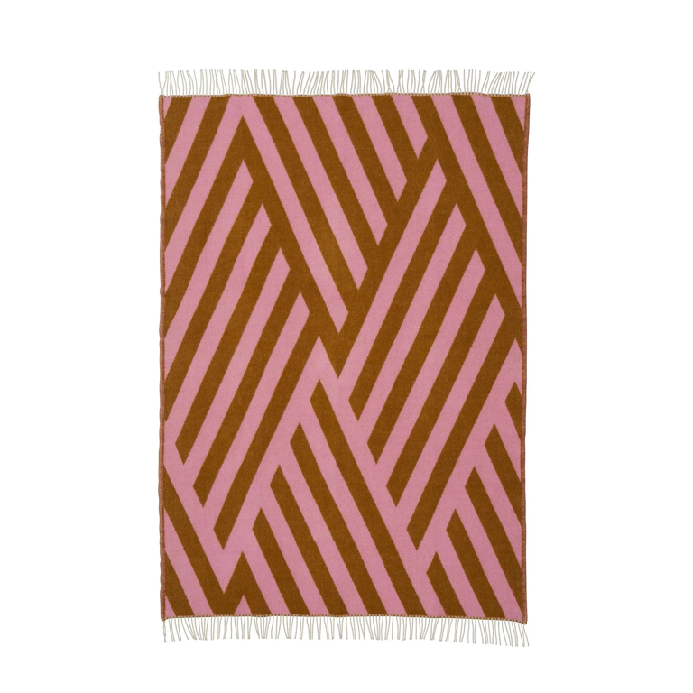 Klippan Throw - Tangent Pink & Caramel