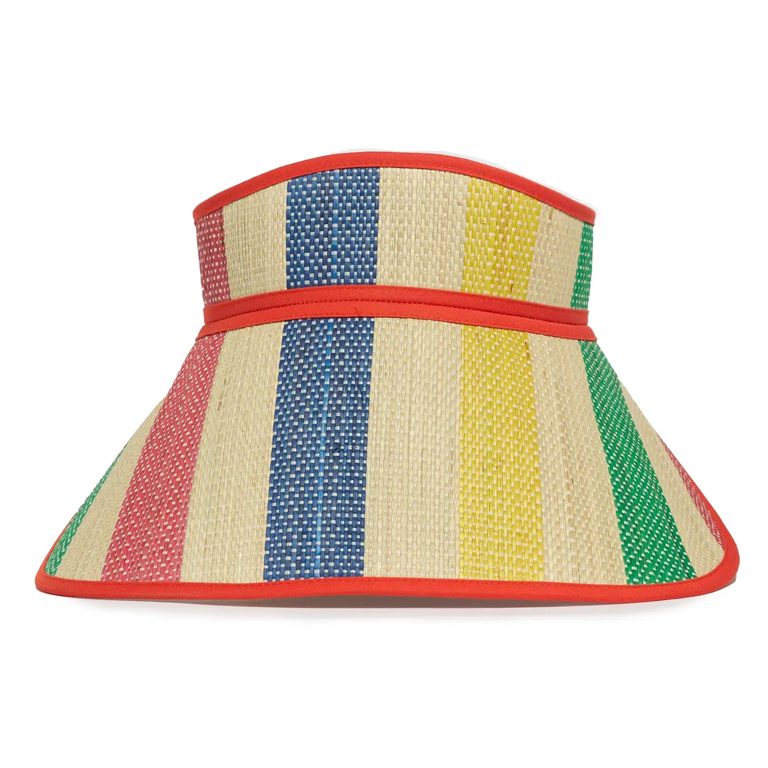 Lorna Murray Sun Bathe Visor - Tangerine Sunshine Medium