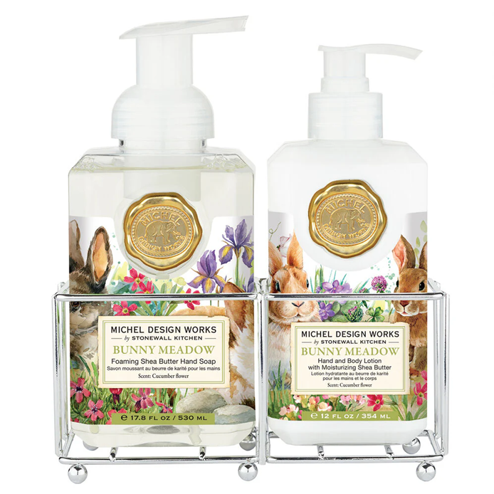 Michel Design Works Hand Care Caddy - Bunny Meadow