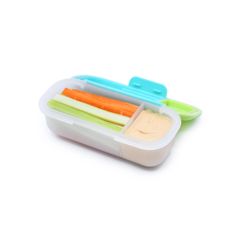 Melii Dip Container - Blue & Lime