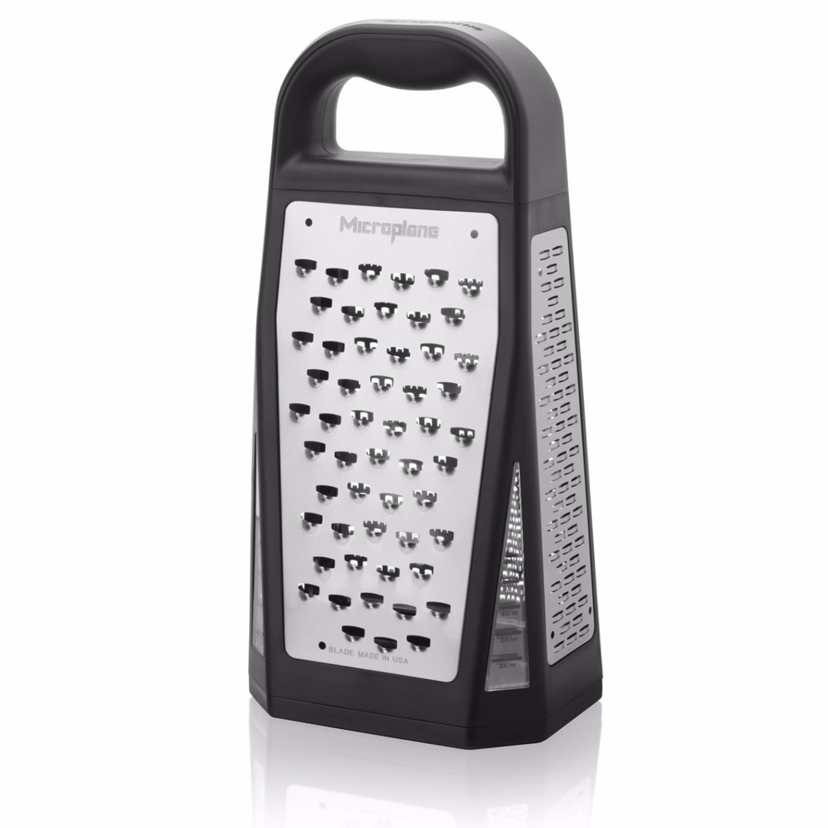 Microplane Elite Four Sided Five Blade Box Grater