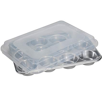 Nordicware Covered Muffin Pan with Lid