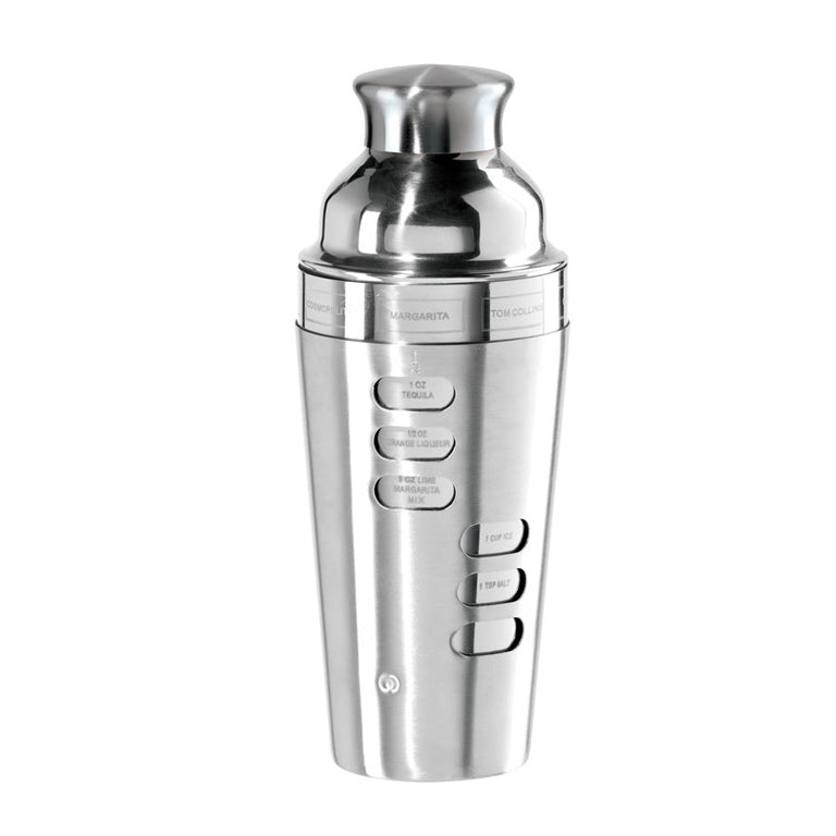 Oggi Cocktail Shaker - Dial a Drink Stainless