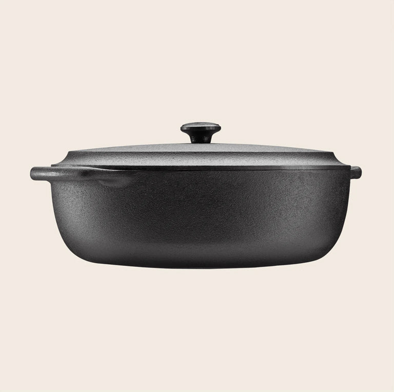 Skeppshult Cast Iron Dutch Oven Oval - 6L