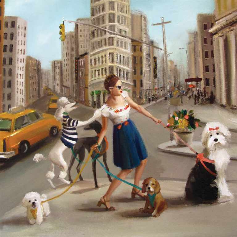New York Puzzle Company - JANET HILL | Pets In The City