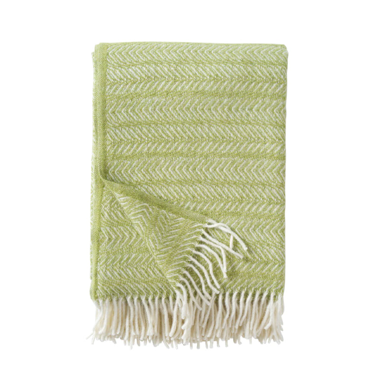 Klippan Throw - Point Lime