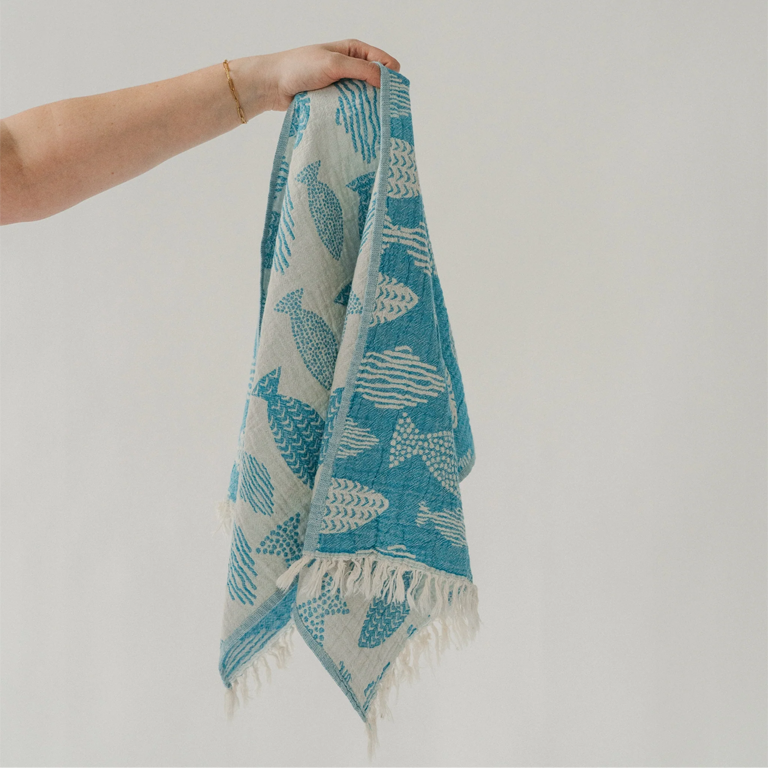 Pokoloko Hand Towel - Saltwater Fish