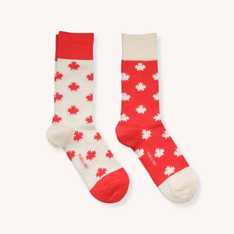 Pokoloko Pima Socks Oh Canada