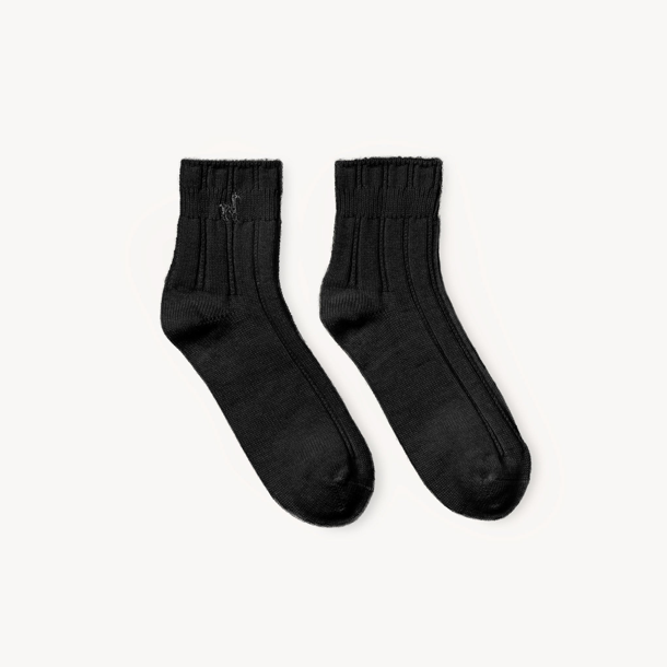 Pokoloko Baby Alpaca Vivan Socks - Black