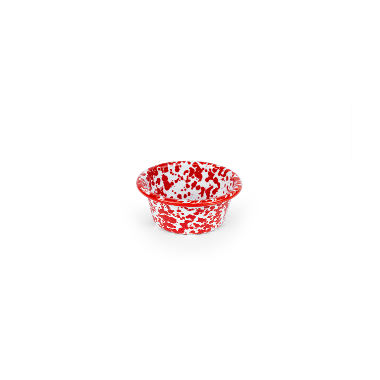 Crow Canyon Ramekin - Red Splatter