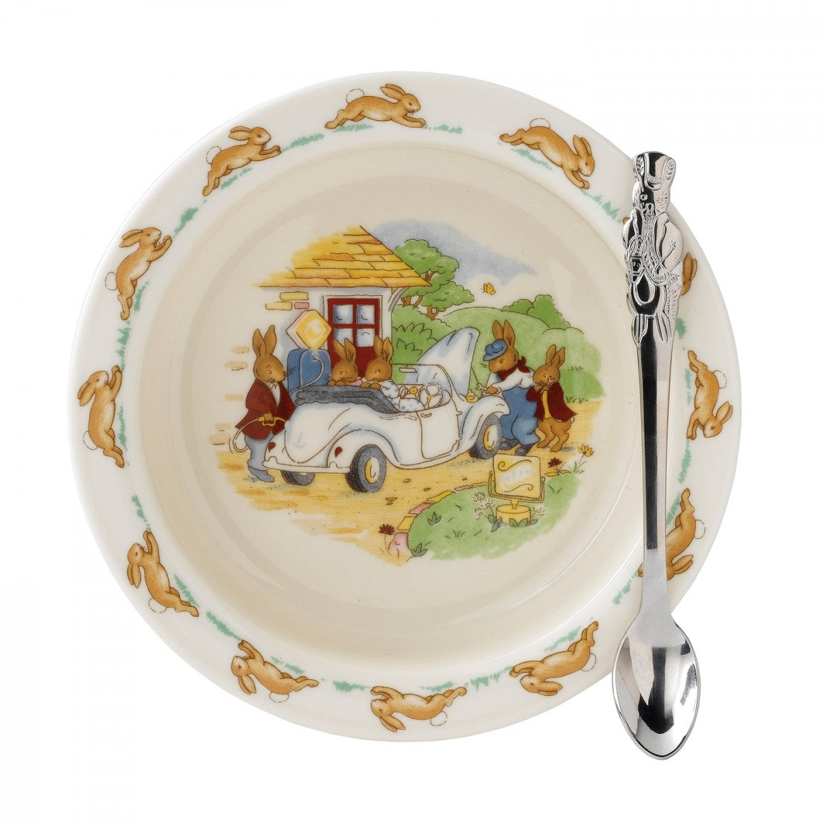 Bunnykins by Royal Doulton 2 Piece Nursery Set