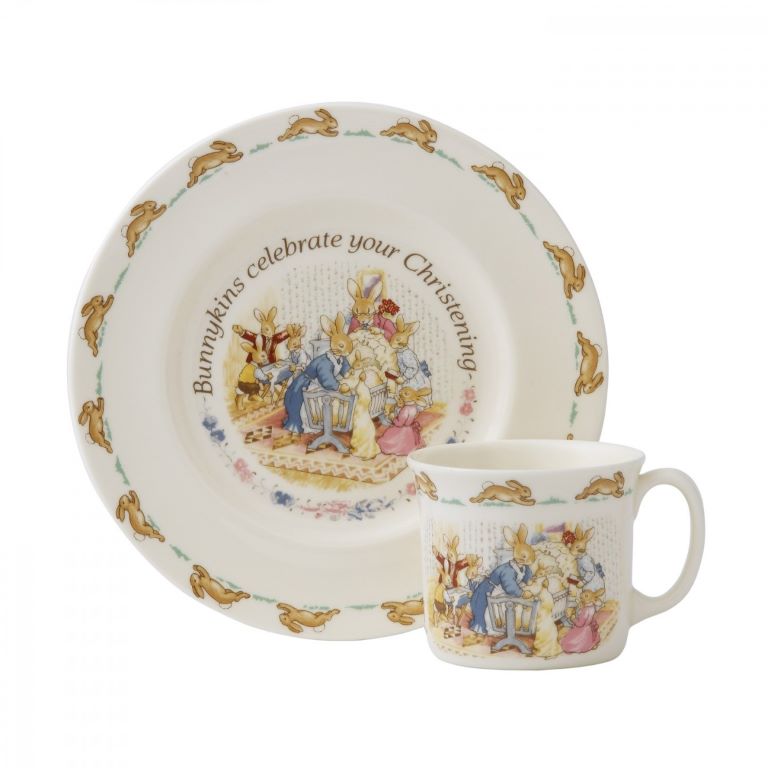 Bunnykins by Royal Doulton Christening Set