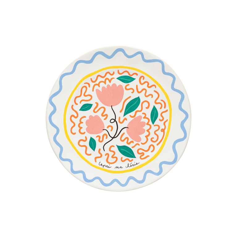 Costa Nova Summer Bliss Dinner Plate - Tulip
