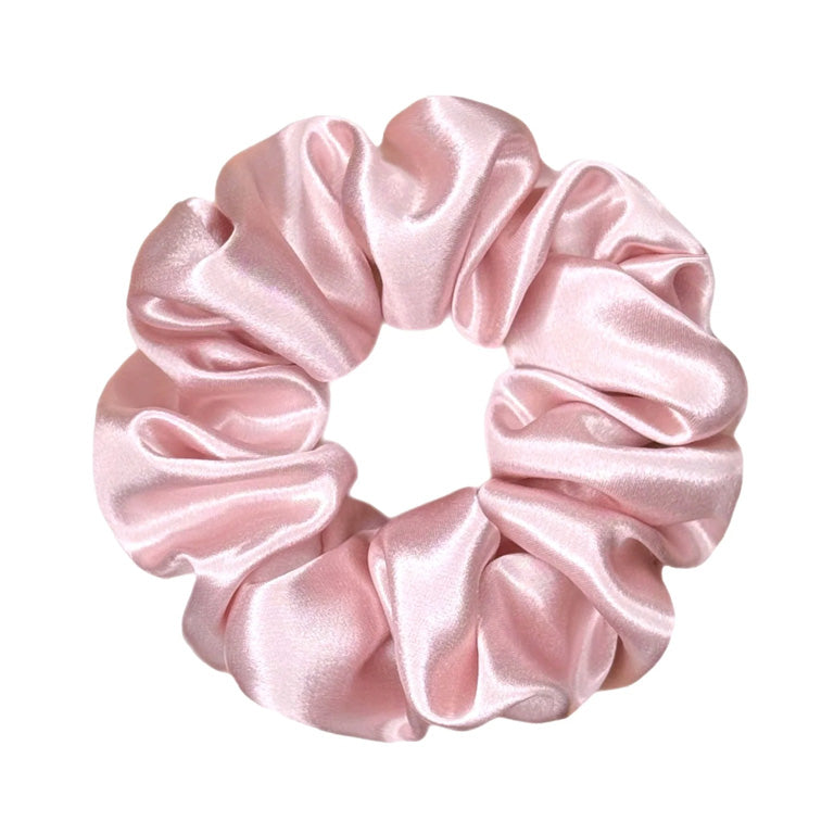 HoneyLux Silk Scrunchie - Pink