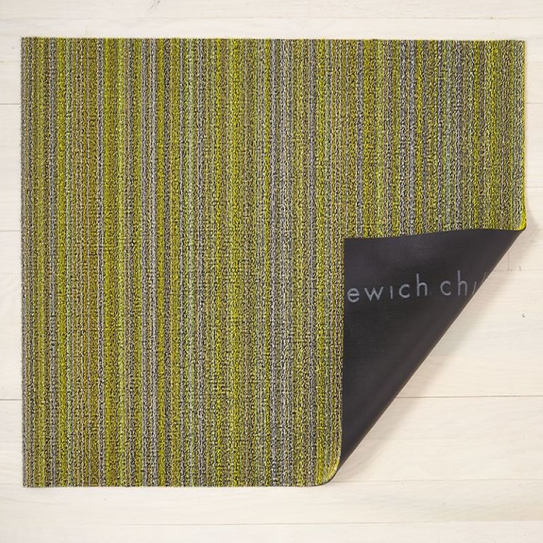 Chilewich Floor Mat - Skinny Stripe Shag