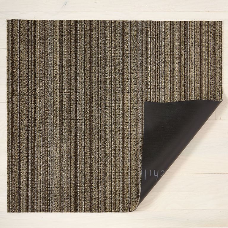 Chilewich Floor Mat - Skinny Stripe Shag