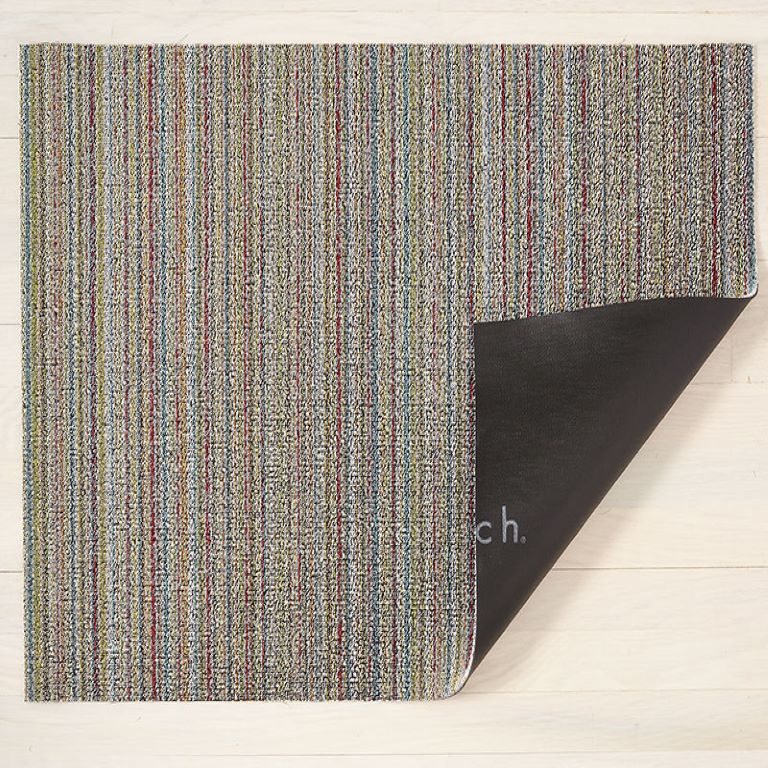 Chilewich Floor Mat - Skinny Stripe Shag