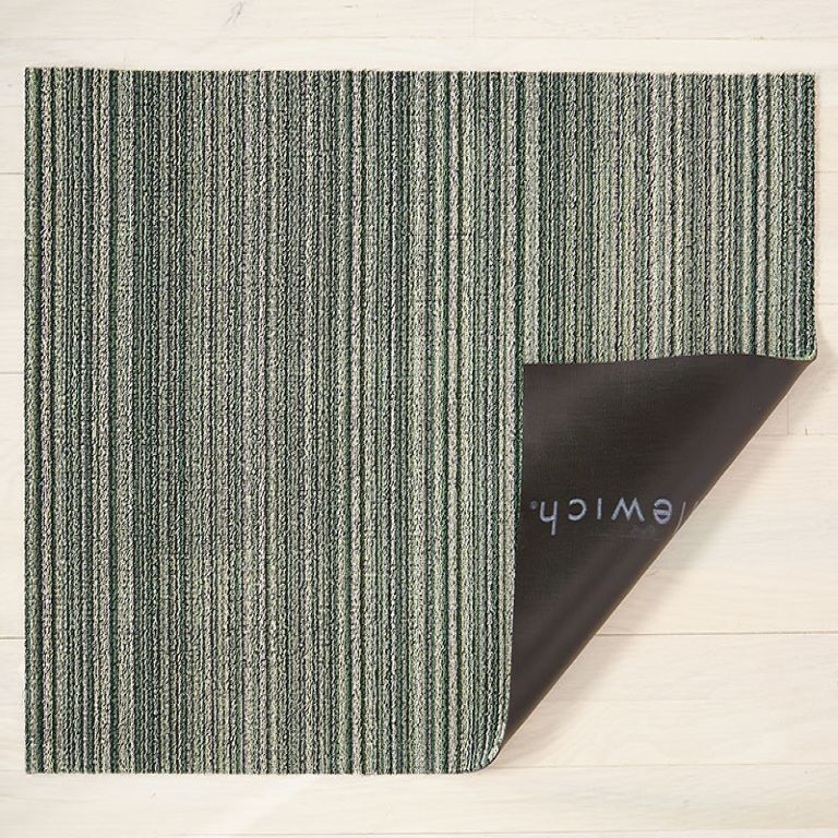 Chilewich Floor Mat - Skinny Stripe Shag