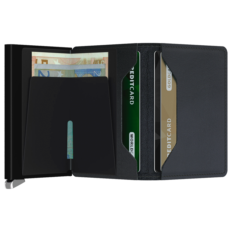 Secrid Slim Wallet - Emboss Lines Black