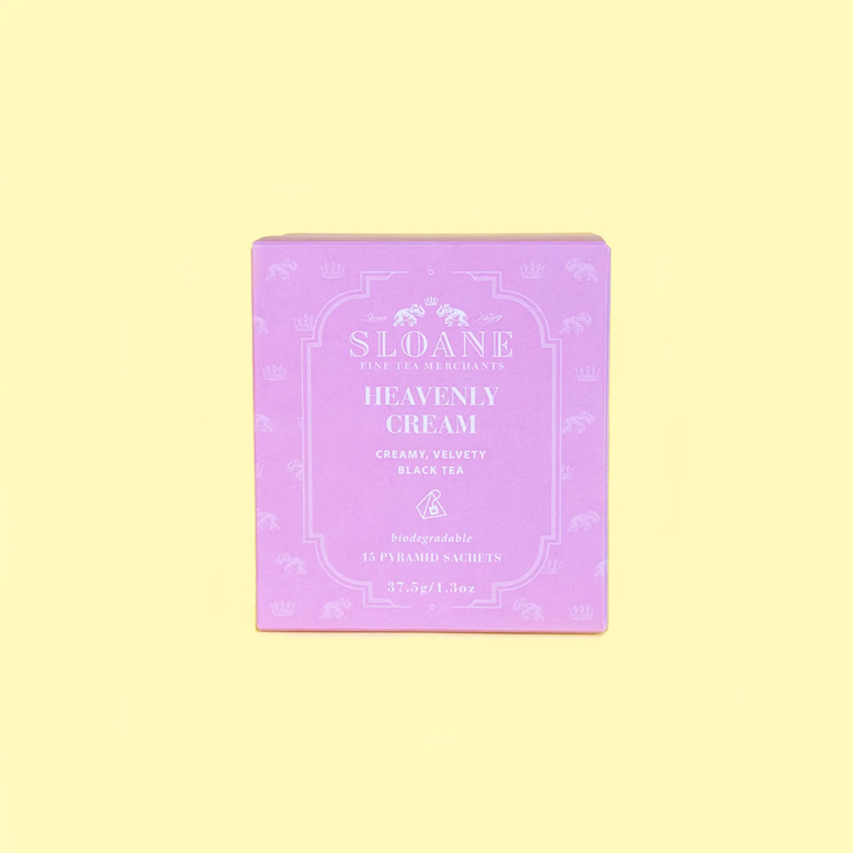 Sloane Fine Tea Sachets - Heavenly Cream