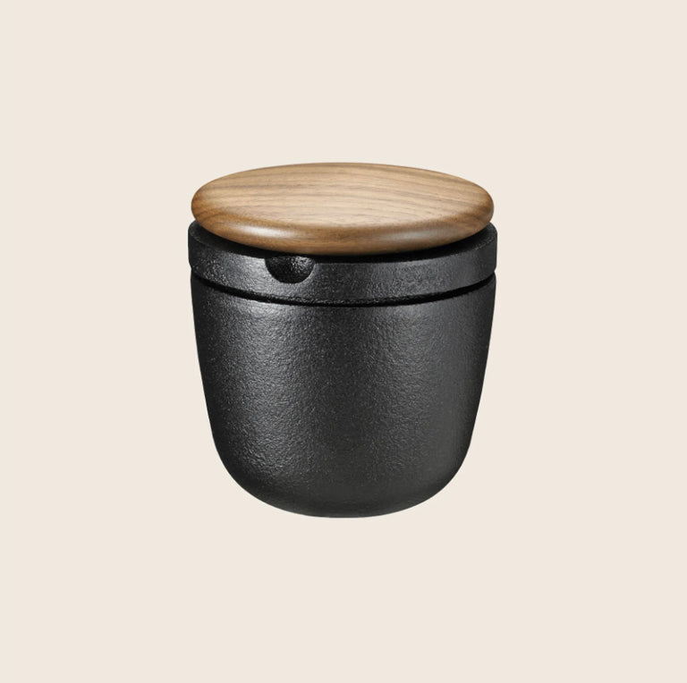 Skeppshult Swing Spice Mill with Walnut Lid