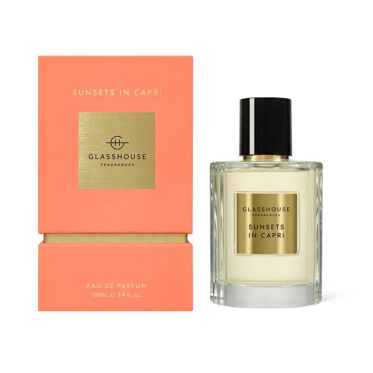 Glasshouse Fragrances Eau de Parfum 50mL - Sunsets in Capri
