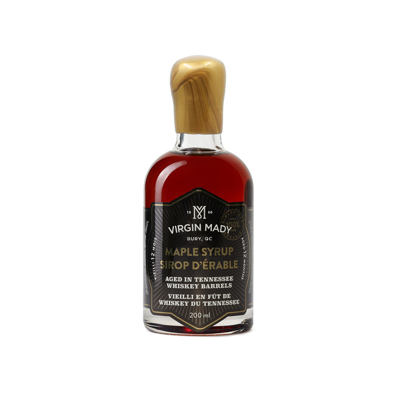 Virgin Mady Maple Syrup 200ml - 12 Month Tennessee Whiskey Barrel-Aged