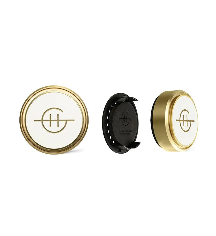Glasshouse Fragrances Car Diffuser - White and Gold with A Tahaa Affair