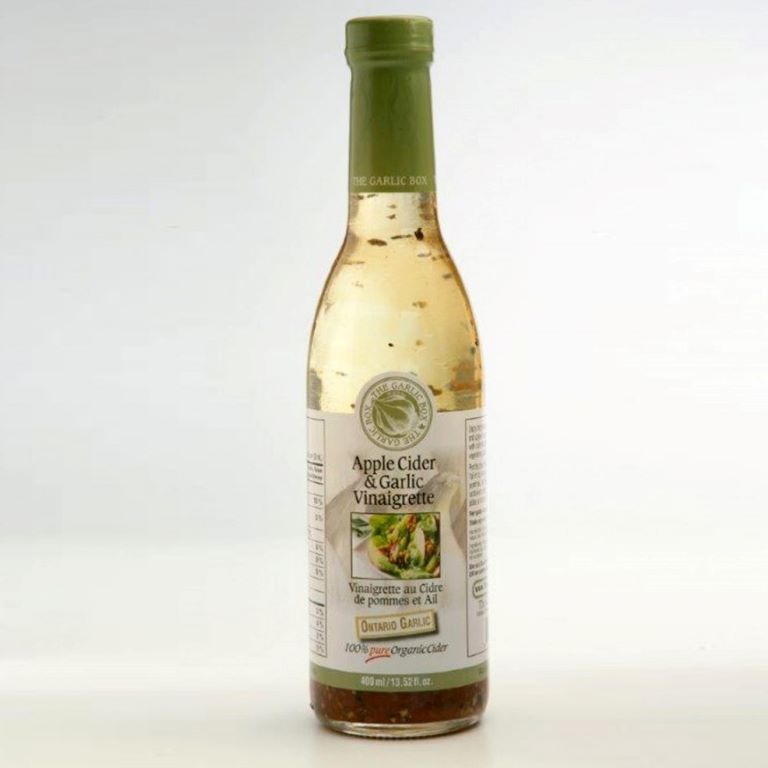 The Garlic Box Apple Cider & Garlic Vinaigrette