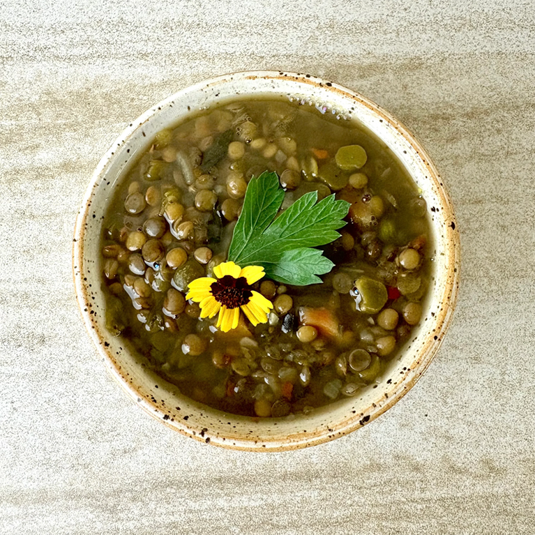 The New New Age Herb Garden Soup: Holy Basil and Ashwagandha Pottage