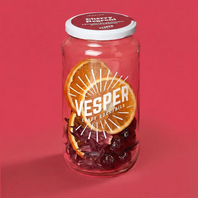 Vesper Craft Cocktails - Cherry Negroni Infusion Kit