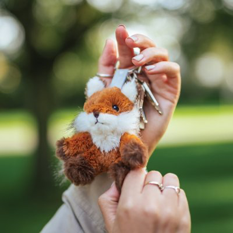 Wrendale Keyring - Autumn Fox