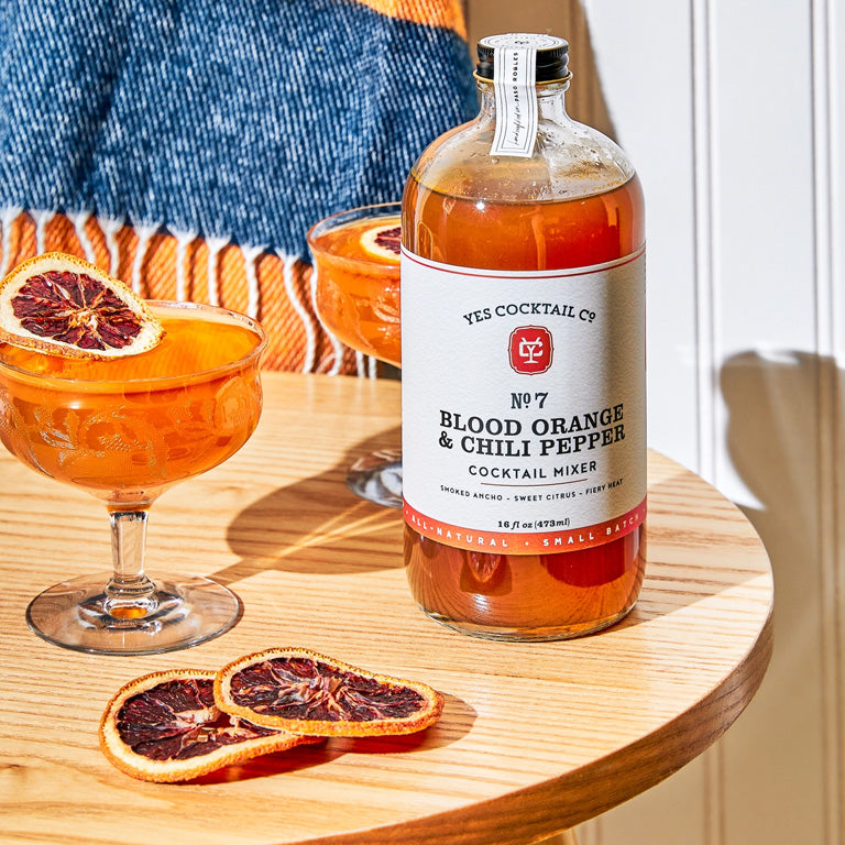 Yes Cocktail Company Cocktail Mixer - Blood Orange &amp; Chili Pepper